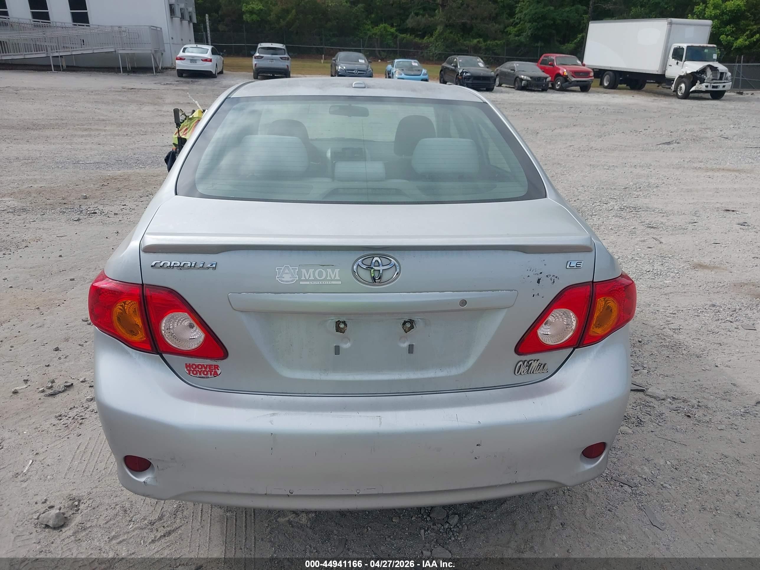 2010 Toyota Corolla Le Gray vin: 1NXBU4EE1AZ344757