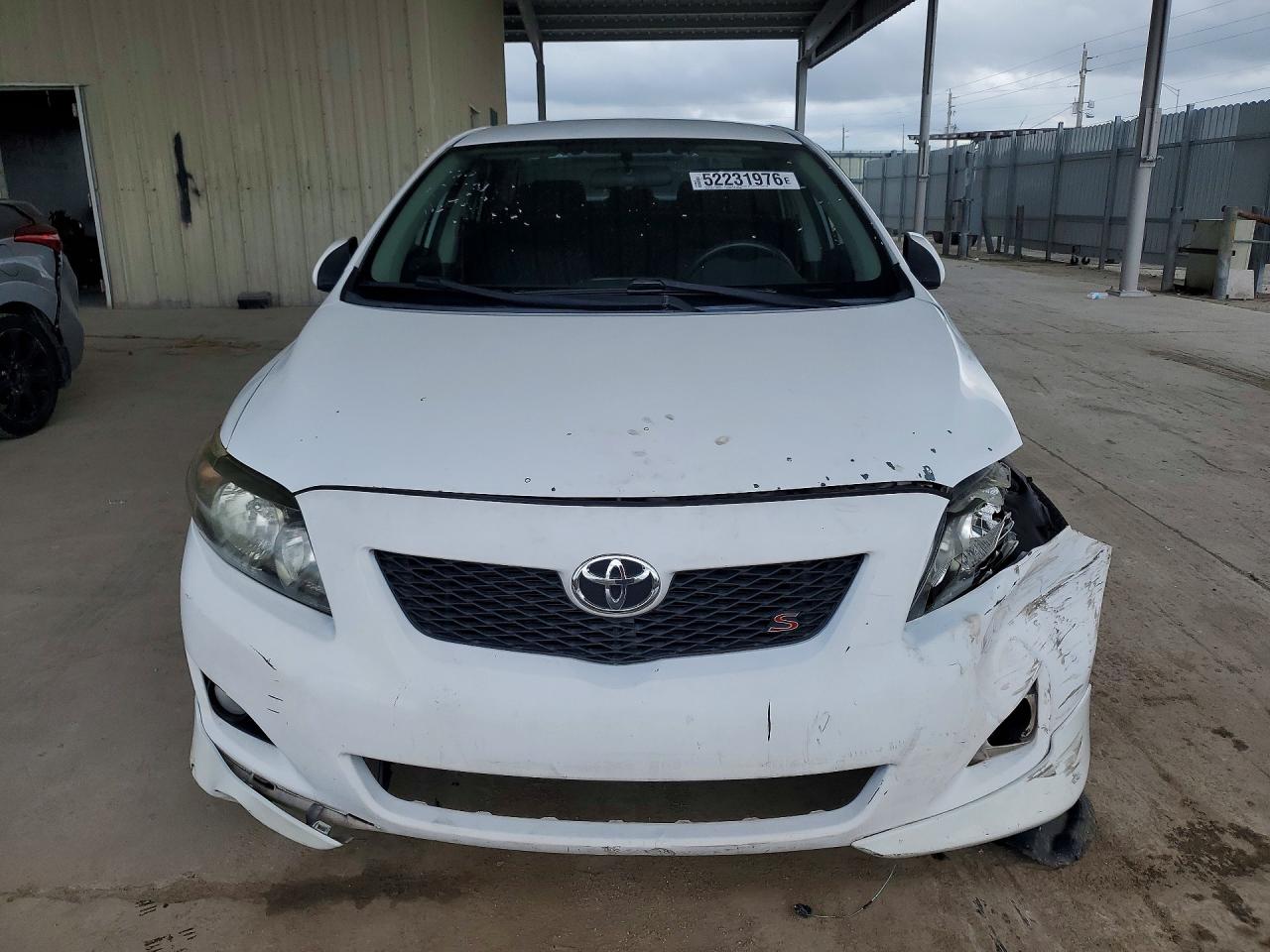 2010 Toyota Corolla S White vin: 1NXBU4EE2AZ177681