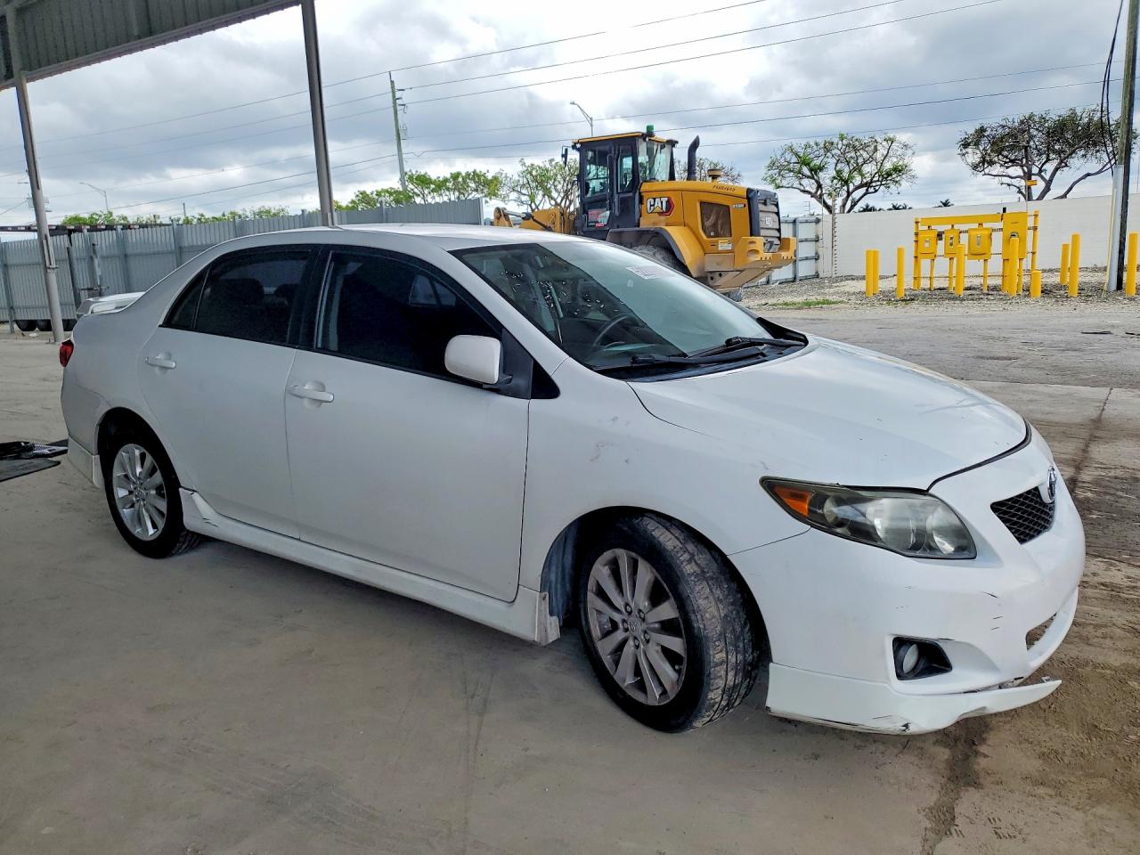 2010 Toyota Corolla S White vin: 1NXBU4EE2AZ177681