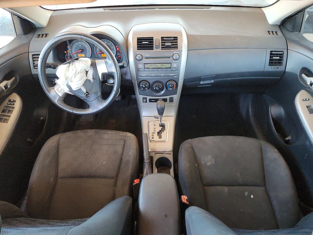 2010 Toyota Corolla S Black vin: 1NXBU4EE2AZ198613