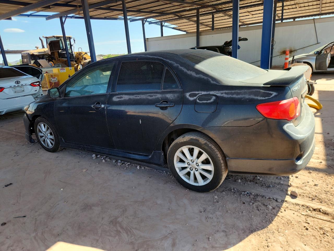 2010 Toyota Corolla S Black vin: 1NXBU4EE2AZ198613