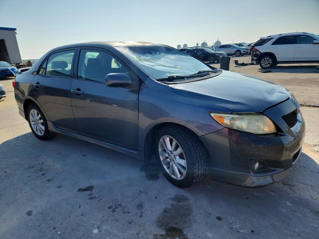 2010 Toyota Corolla S Gray vin: 1NXBU4EE2AZ201378