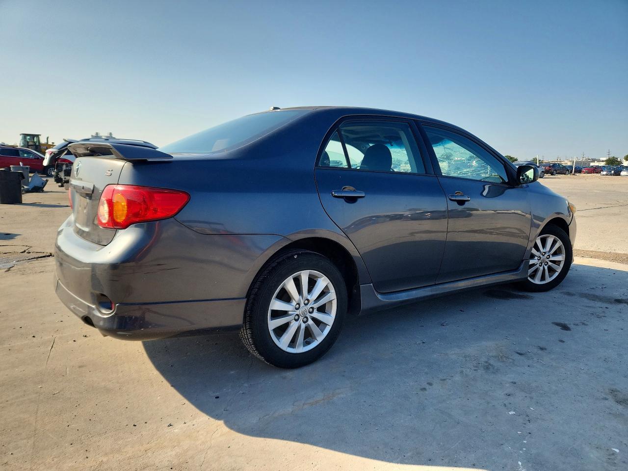 2010 Toyota Corolla S Gray vin: 1NXBU4EE2AZ201378