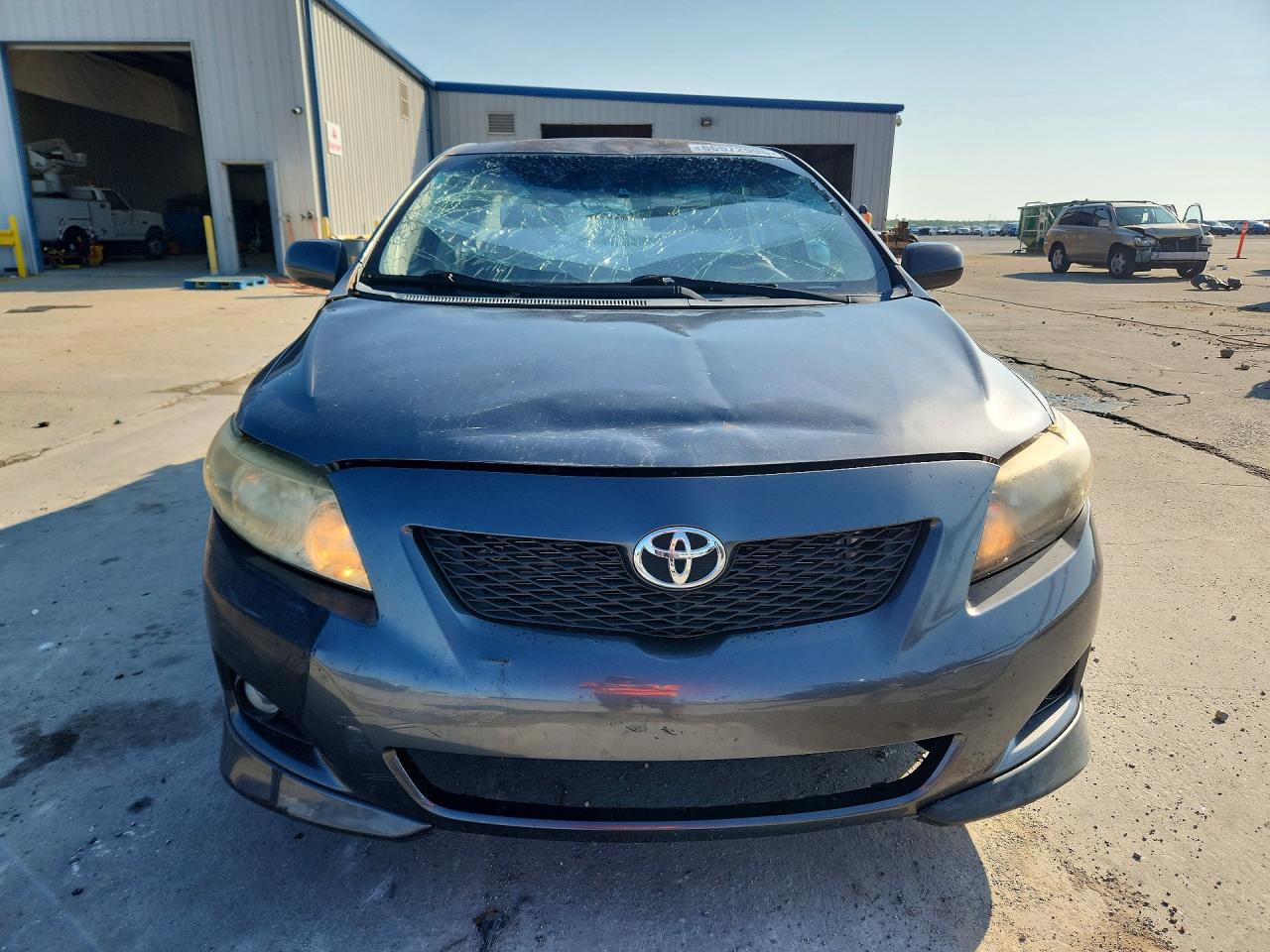 2010 Toyota Corolla S Gray vin: 1NXBU4EE2AZ201378