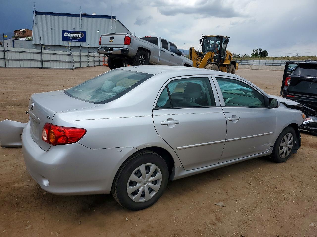 2010 Toyota Corolla Le Silver vin: 1NXBU4EE2AZ204720