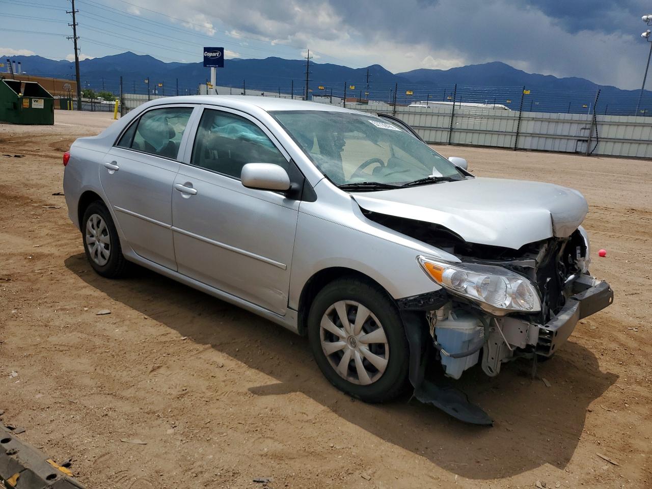 2010 Toyota Corolla Le Silver vin: 1NXBU4EE2AZ204720