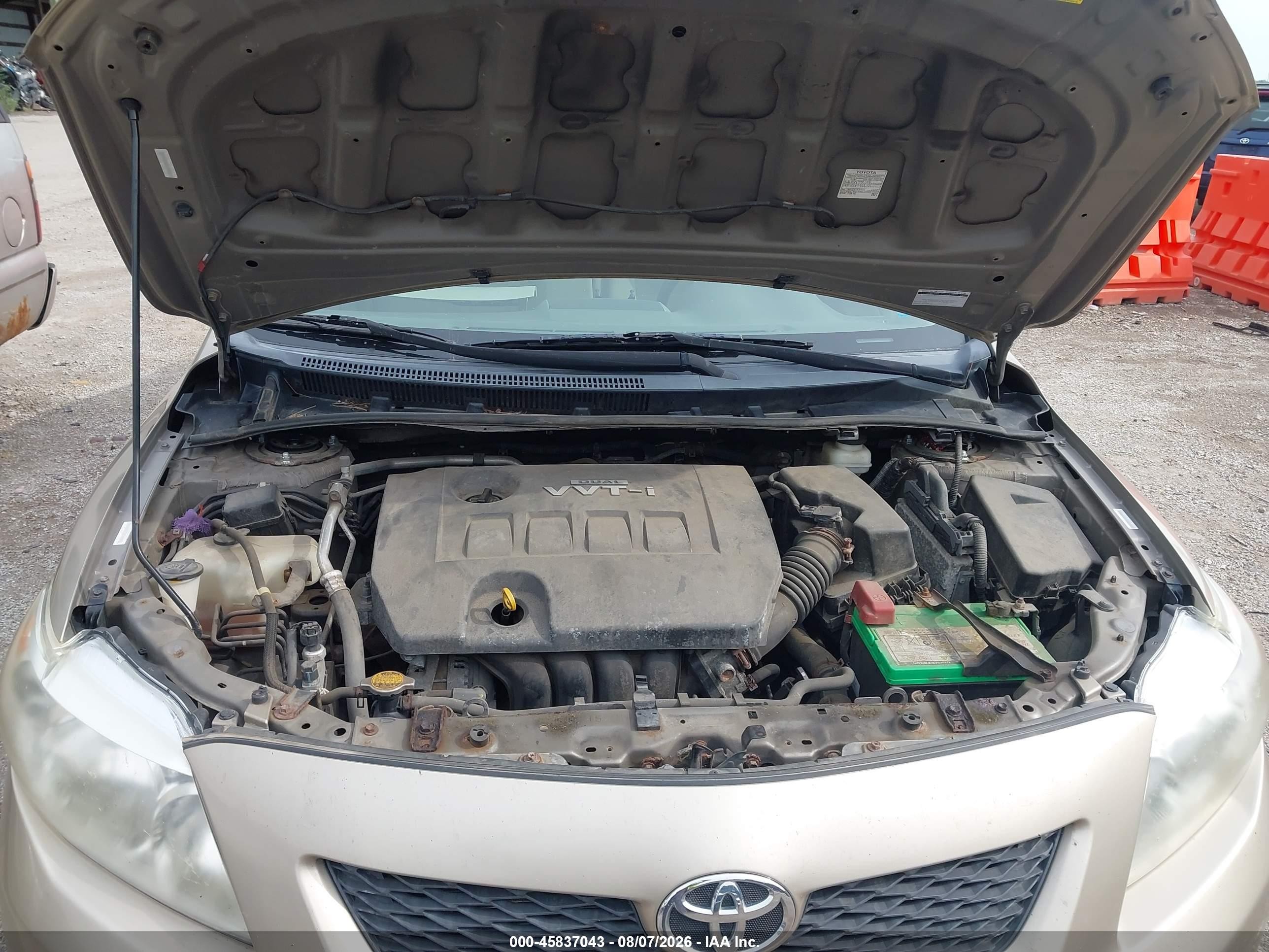 2010 Toyota Corolla Le Tan vin: 1NXBU4EE2AZ204992