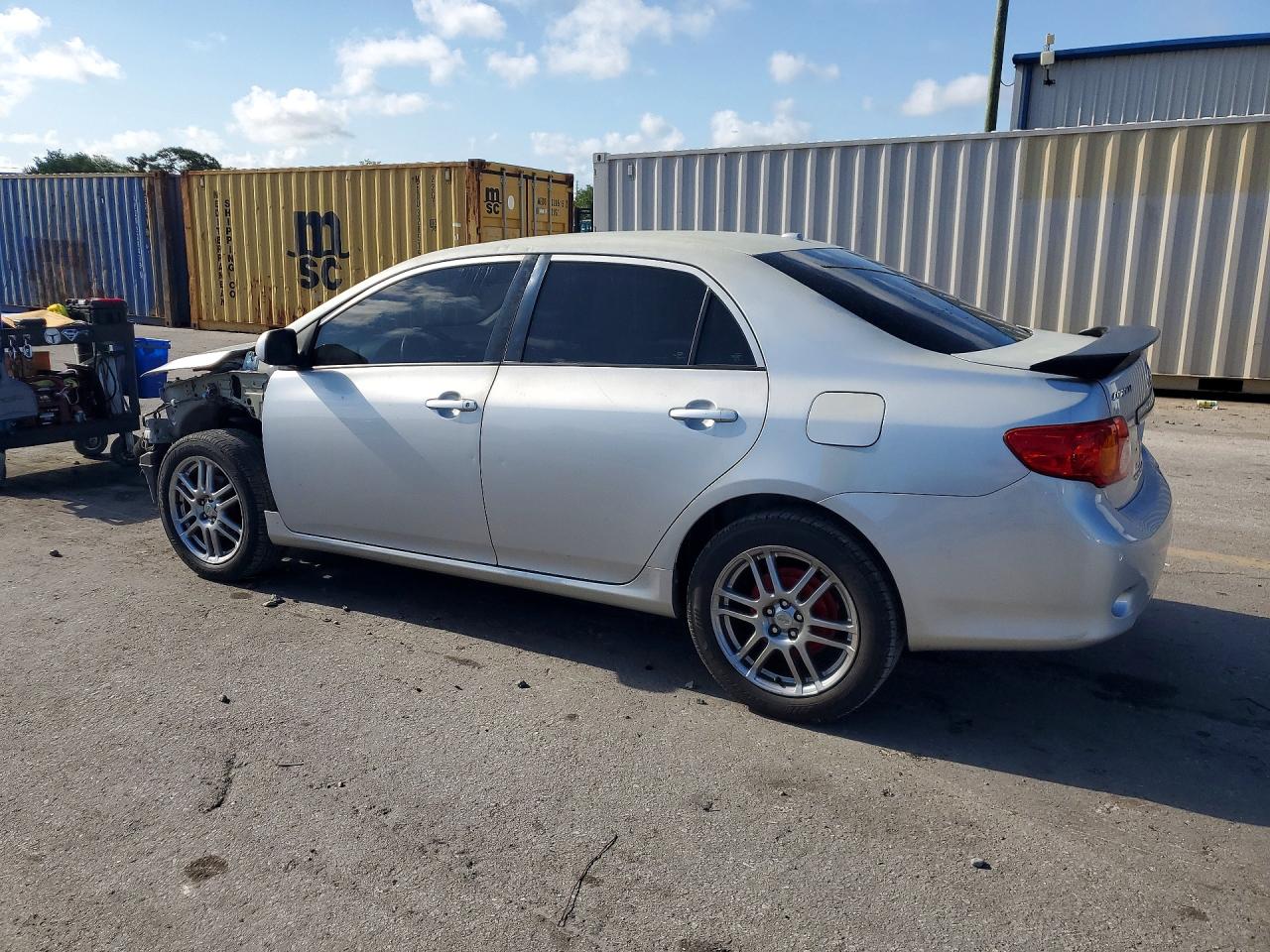 2010 Toyota Corolla Le Серебряный vin: 1NXBU4EE2AZ229293