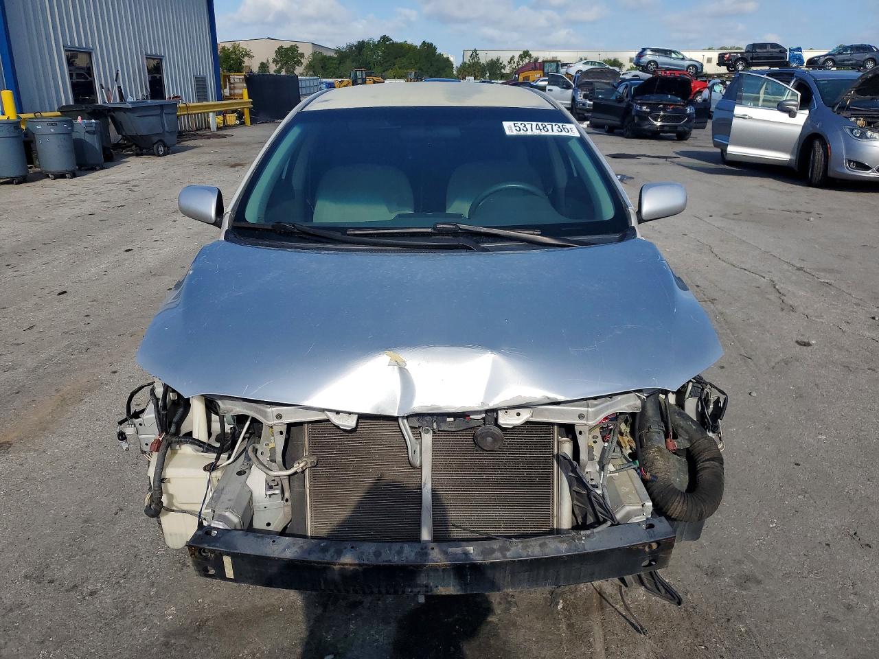 2010 Toyota Corolla Le Серебряный vin: 1NXBU4EE2AZ229293
