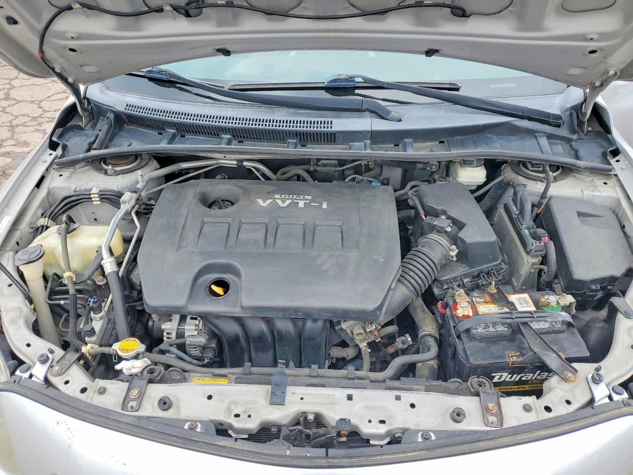 2010 Toyota Corolla S Silver vin: 1NXBU4EE2AZ229424