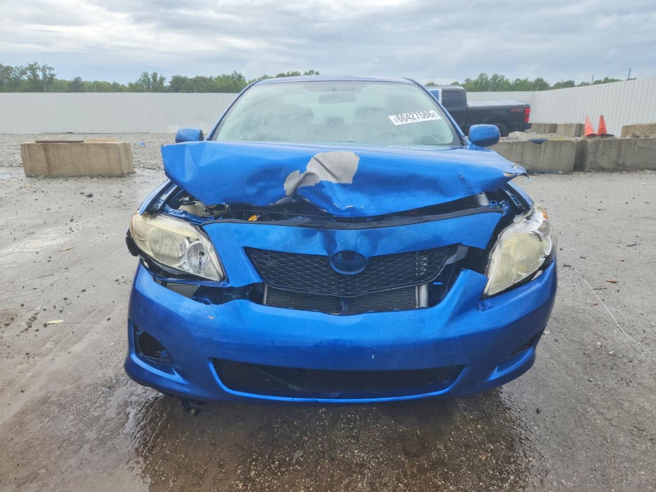 2010 Toyota Corolla Le Blue vin: 1NXBU4EE2AZ239774