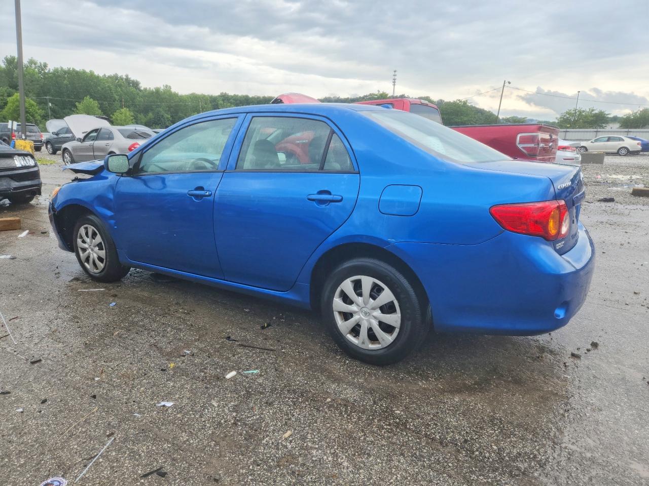 2010 Toyota Corolla Le Blue vin: 1NXBU4EE2AZ239774