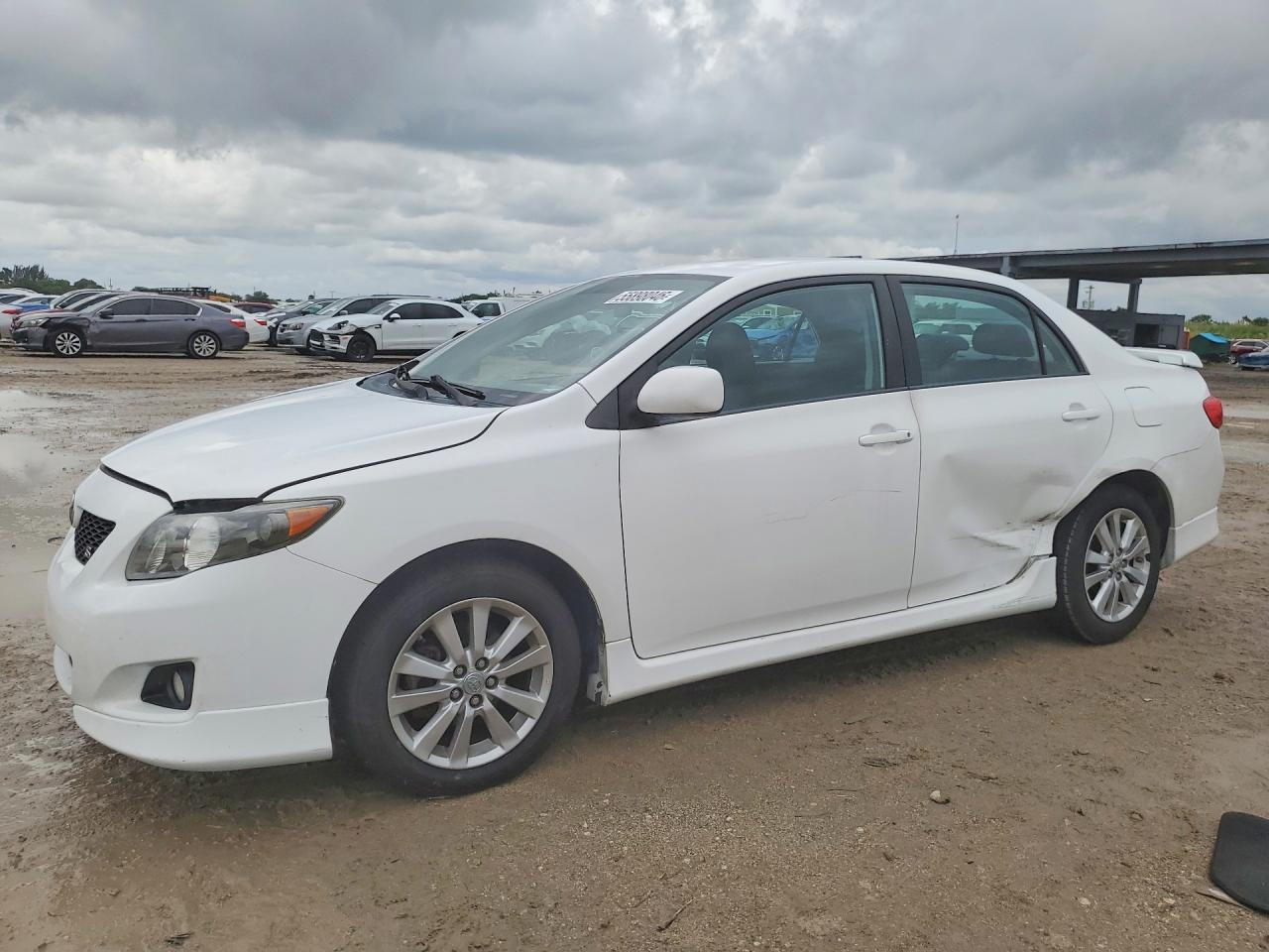 2010 Toyota Corolla S White vin: 1NXBU4EE2AZ250712