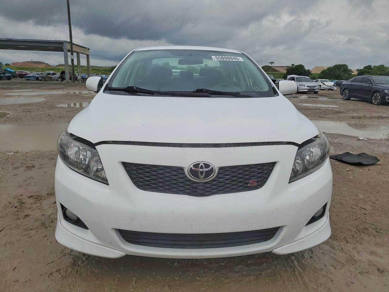 2010 Toyota Corolla S White vin: 1NXBU4EE2AZ250712