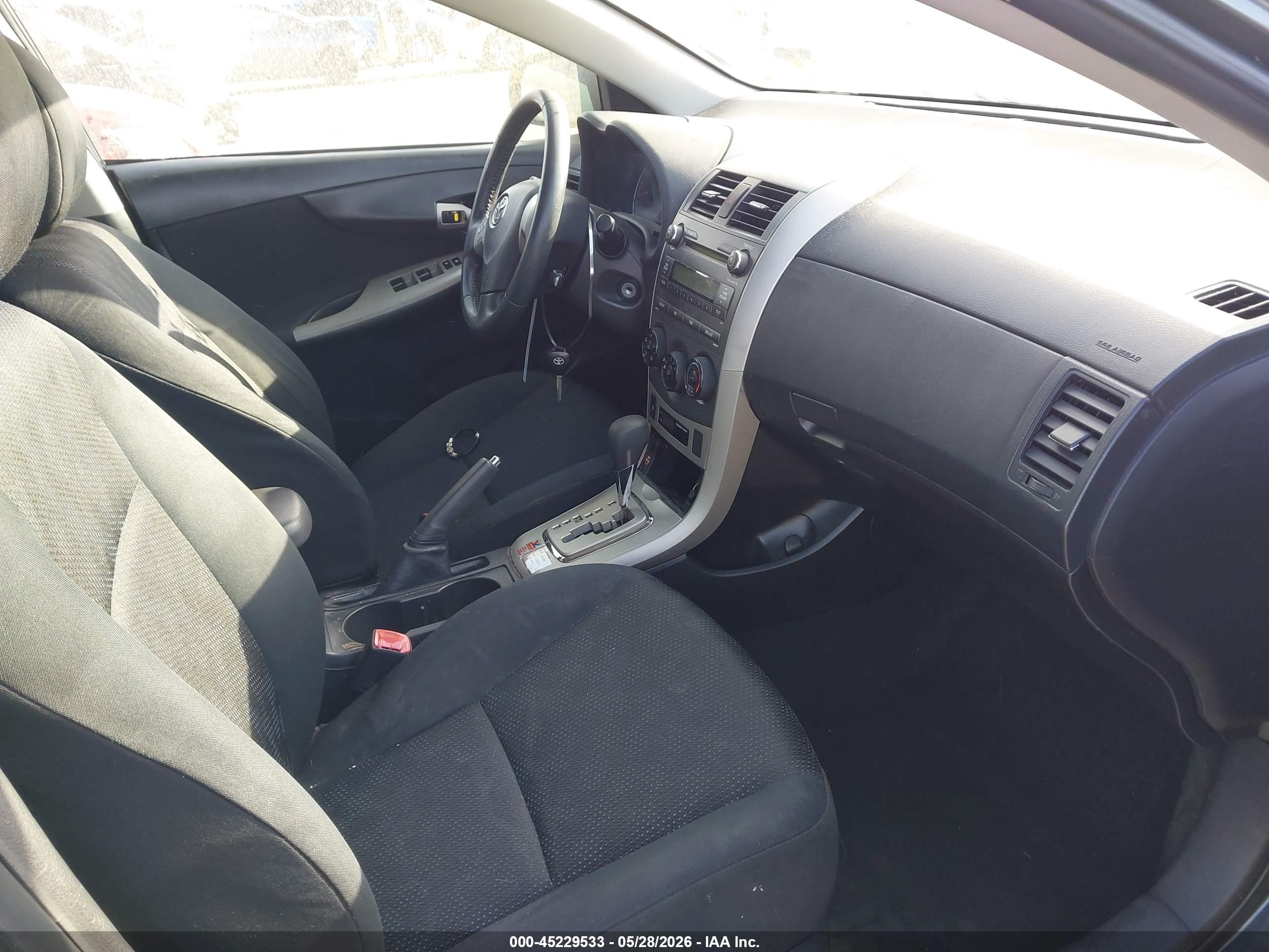 2010 Toyota Corolla S Gray vin: 1NXBU4EE2AZ259748