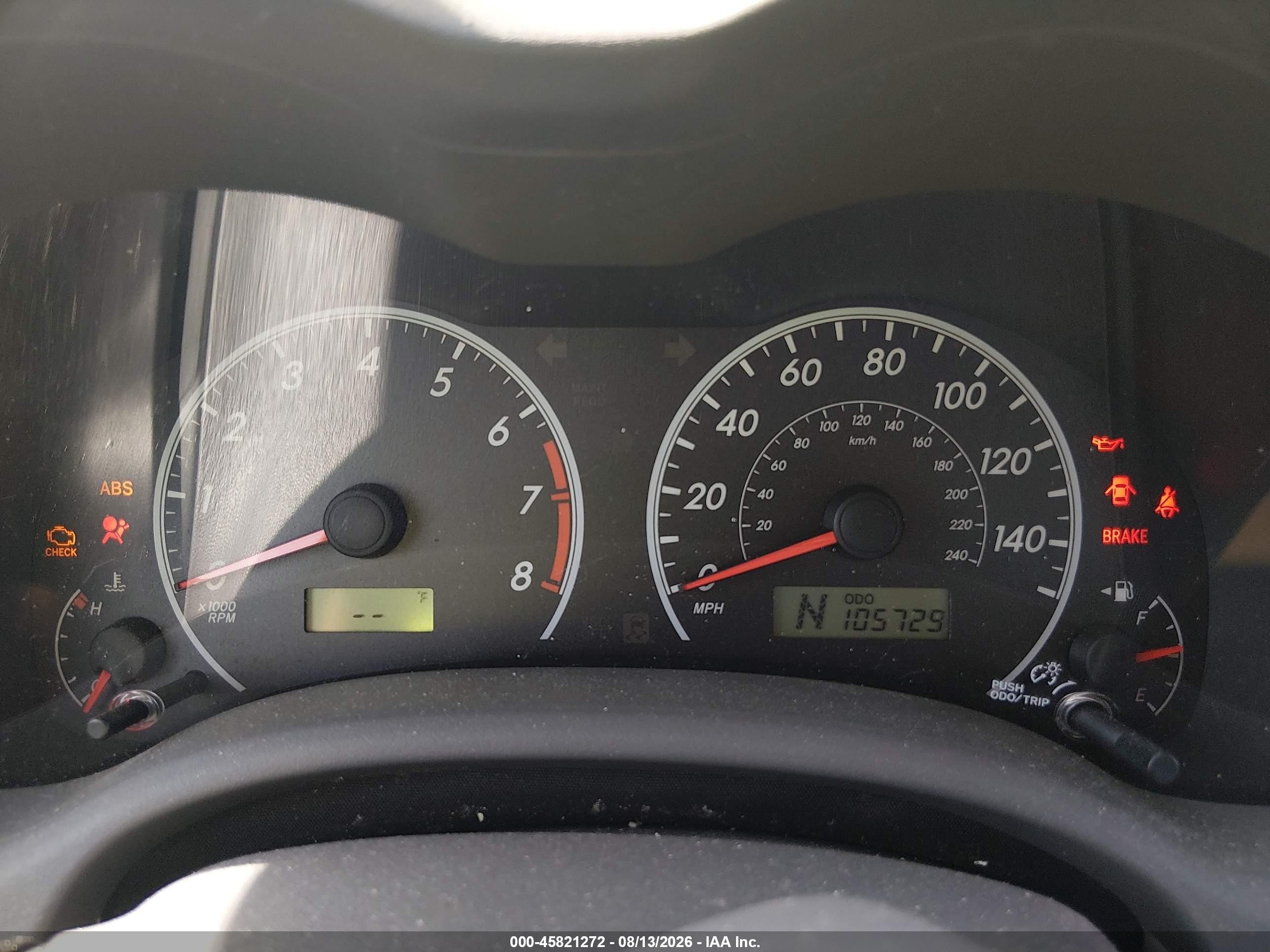 2010 Toyota Corolla Le Silver vin: 1NXBU4EE2AZ262469