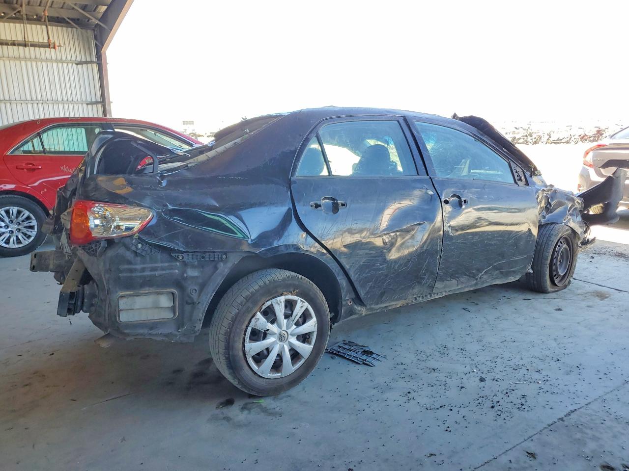 2010 Toyota Corolla Le Черный vin: 1NXBU4EE2AZ278123