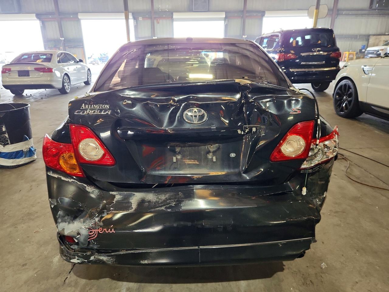 2010 Toyota Corolla S Black vin: 1NXBU4EE2AZ278848
