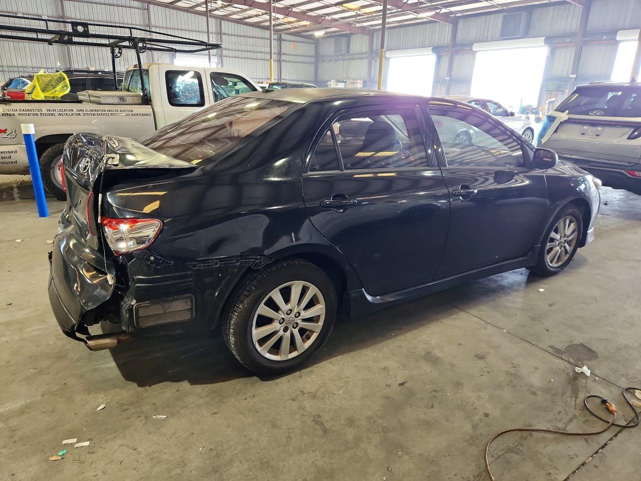 2010 Toyota Corolla S Black vin: 1NXBU4EE2AZ278848