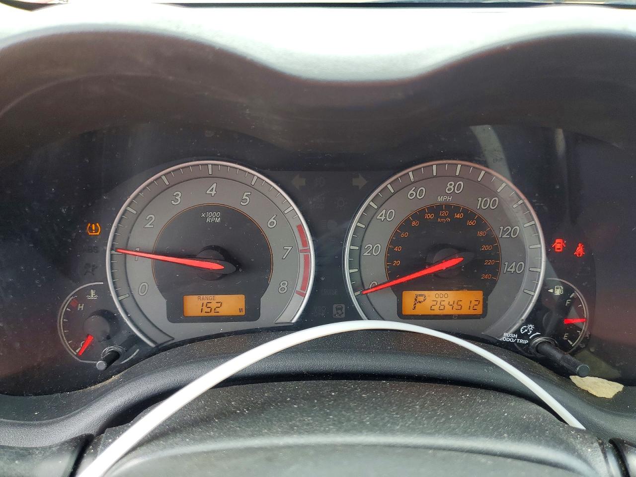 2010 Toyota Corolla S Red vin: 1NXBU4EE2AZ293852