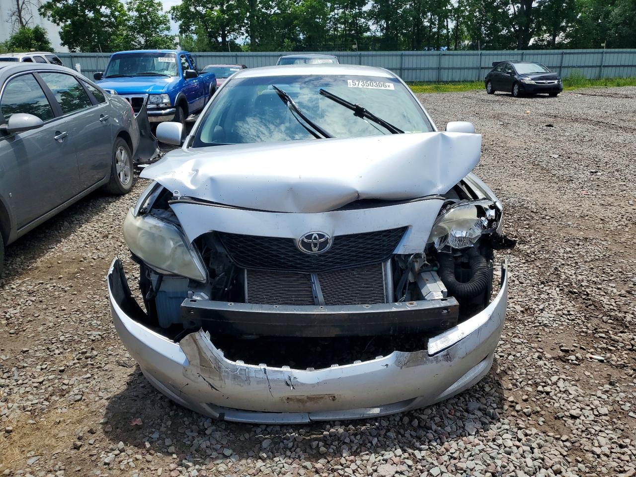 2010 Toyota Corolla Le Silver vin: 1NXBU4EE2AZ303716