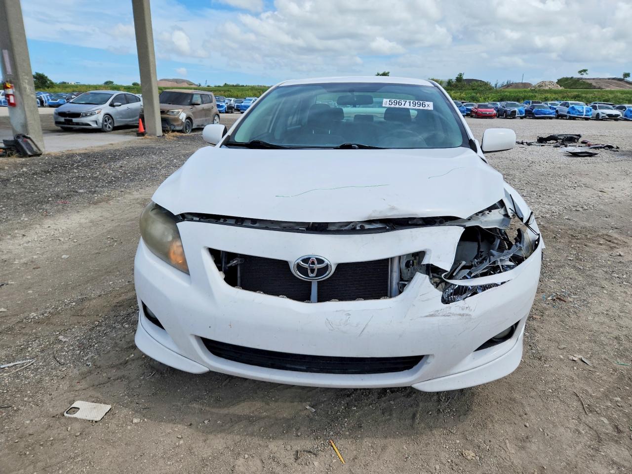 2010 Toyota Corolla S White vin: 1NXBU4EE2AZ305563