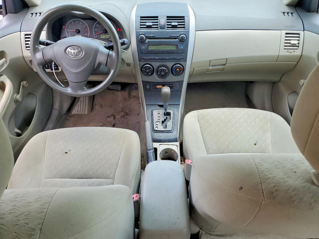 2010 Toyota Corolla Base Угольный vin: 1NXBU4EE2AZ316577