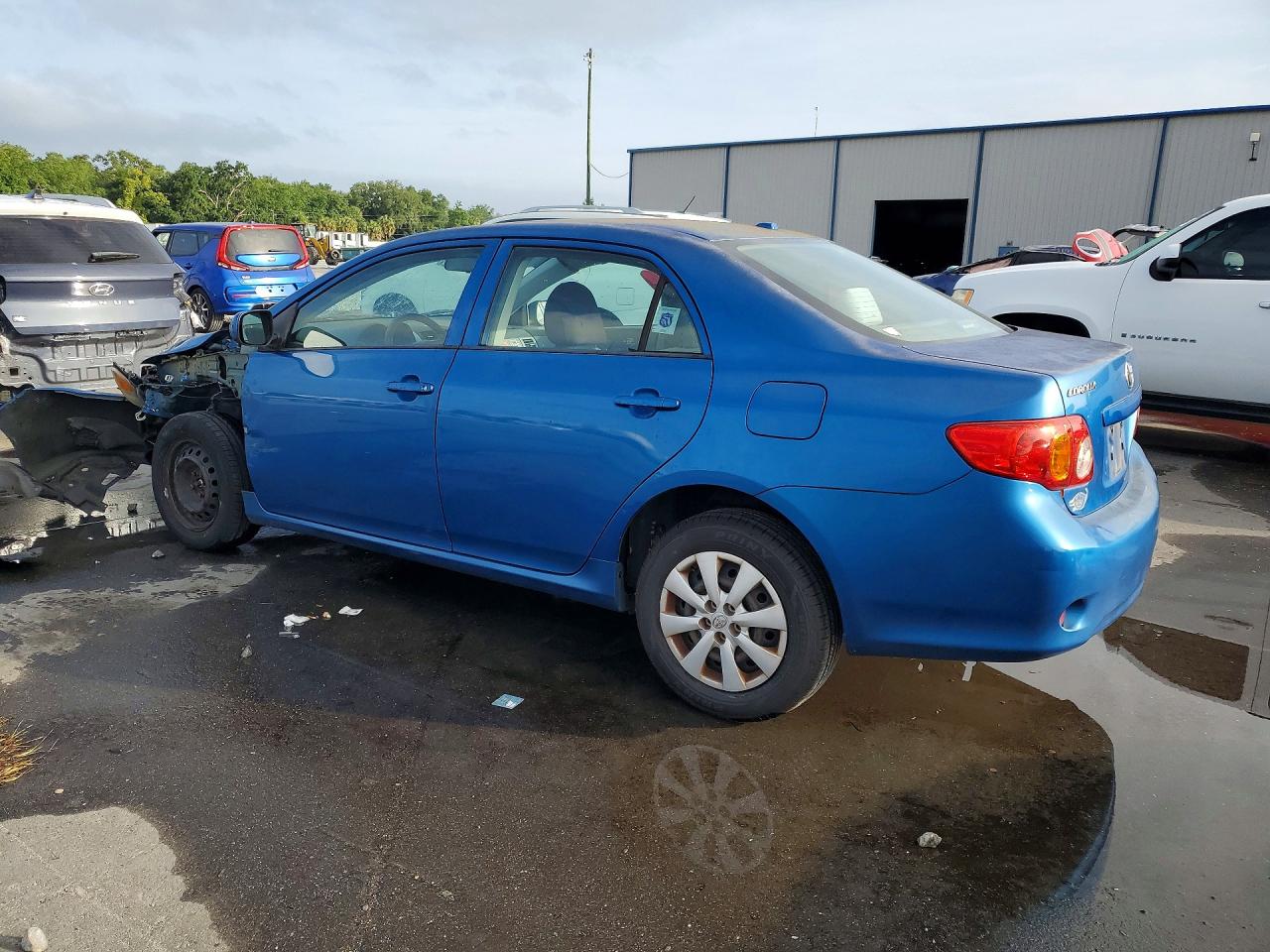 2010 Toyota Corolla Le Blue vin: 1NXBU4EE2AZ326221