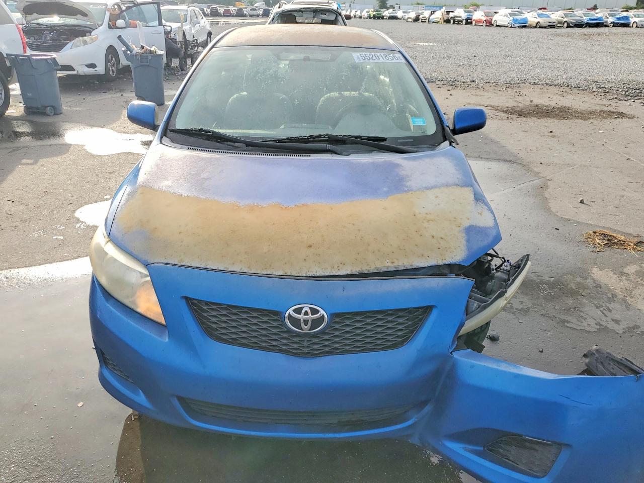 2010 Toyota Corolla Le Blue vin: 1NXBU4EE2AZ326221