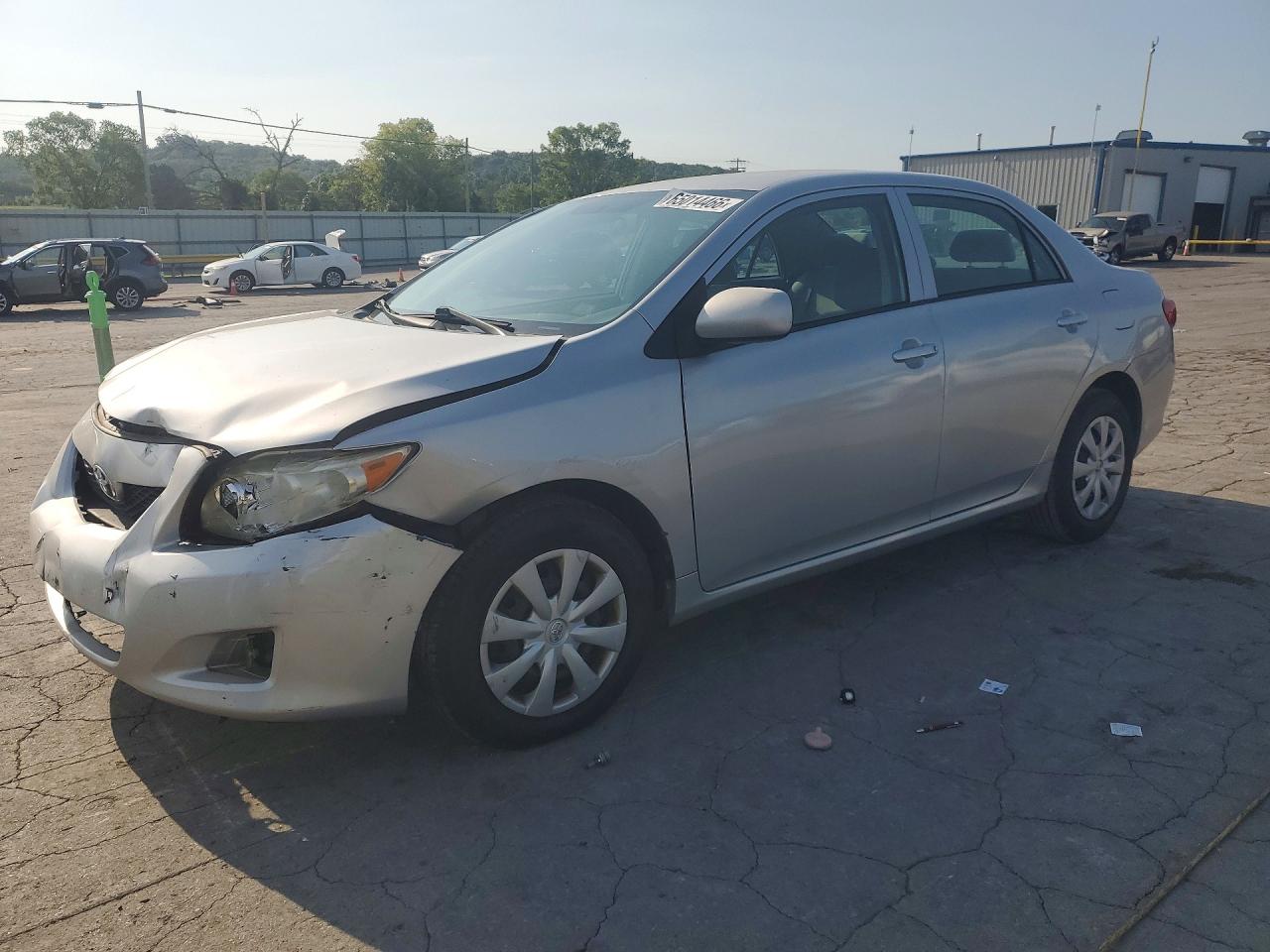 2010 Toyota Corolla Le Silver vin: 1NXBU4EE2AZ342404