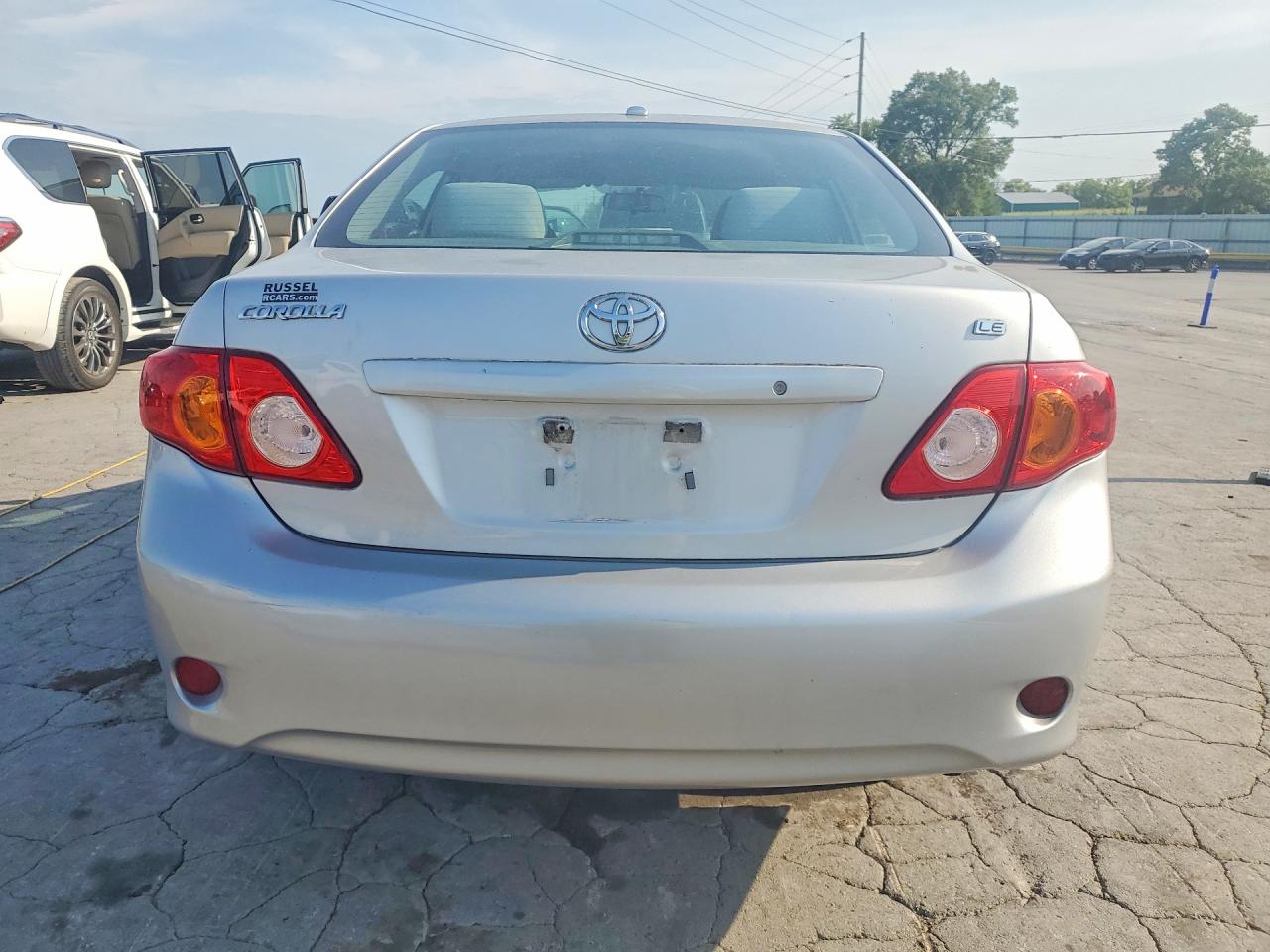2010 Toyota Corolla Le Серебряный vin: 1NXBU4EE2AZ342404