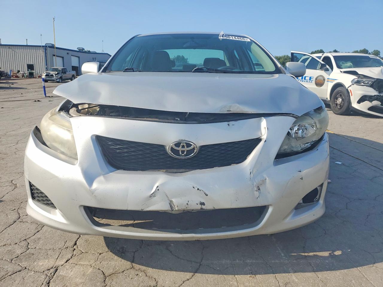2010 Toyota Corolla Le Серебряный vin: 1NXBU4EE2AZ342404