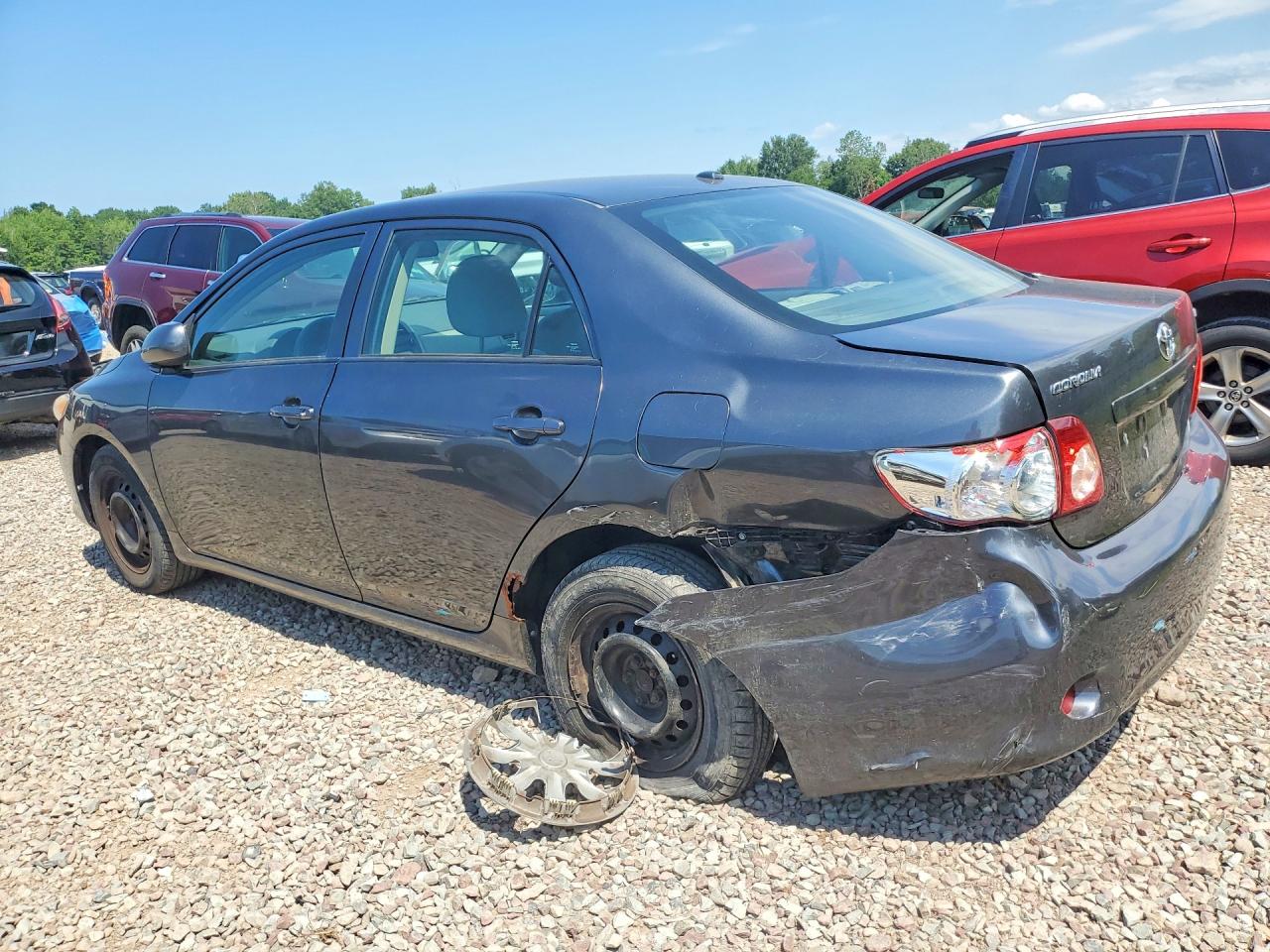 2010 Toyota Corolla Le Gray vin: 1NXBU4EE2AZ346937