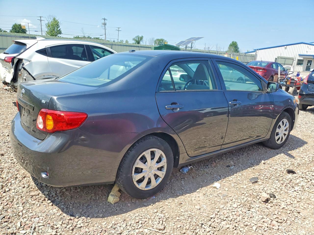 2010 Toyota Corolla Le Gray vin: 1NXBU4EE2AZ346937