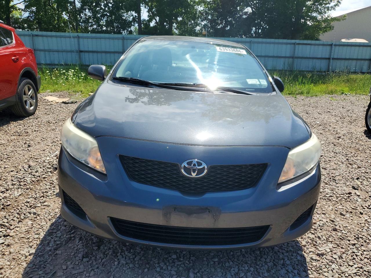 2010 Toyota Corolla Le Gray vin: 1NXBU4EE2AZ346937