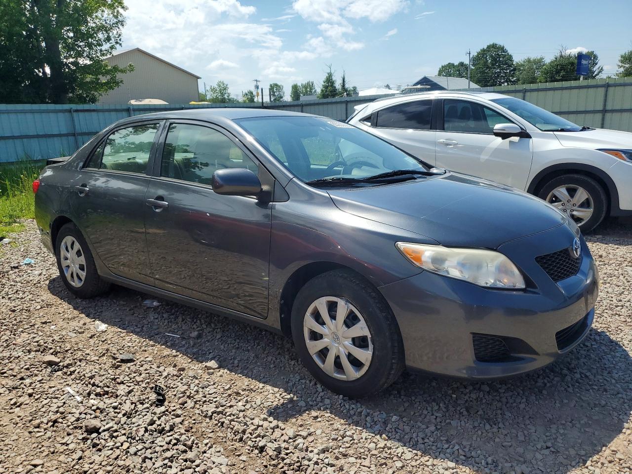 2010 Toyota Corolla Le Gray vin: 1NXBU4EE2AZ346937