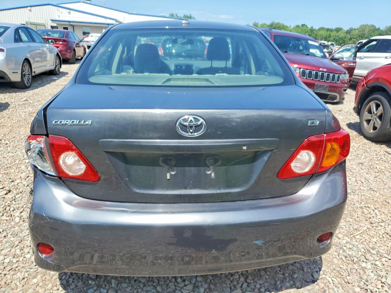 2010 Toyota Corolla Le Gray vin: 1NXBU4EE2AZ346937