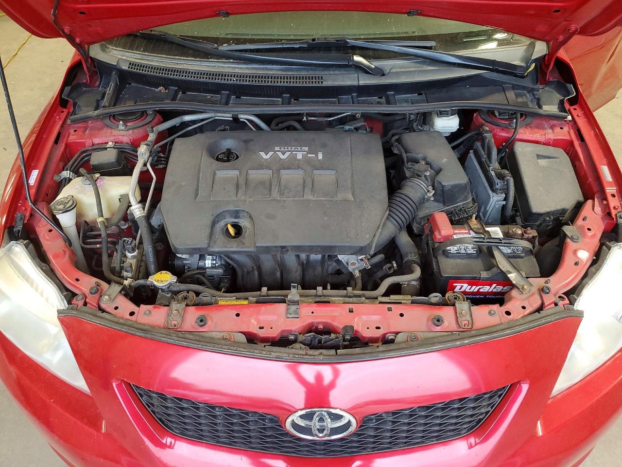 2010 Toyota Corolla Le Красный vin: 1NXBU4EE2AZ371563