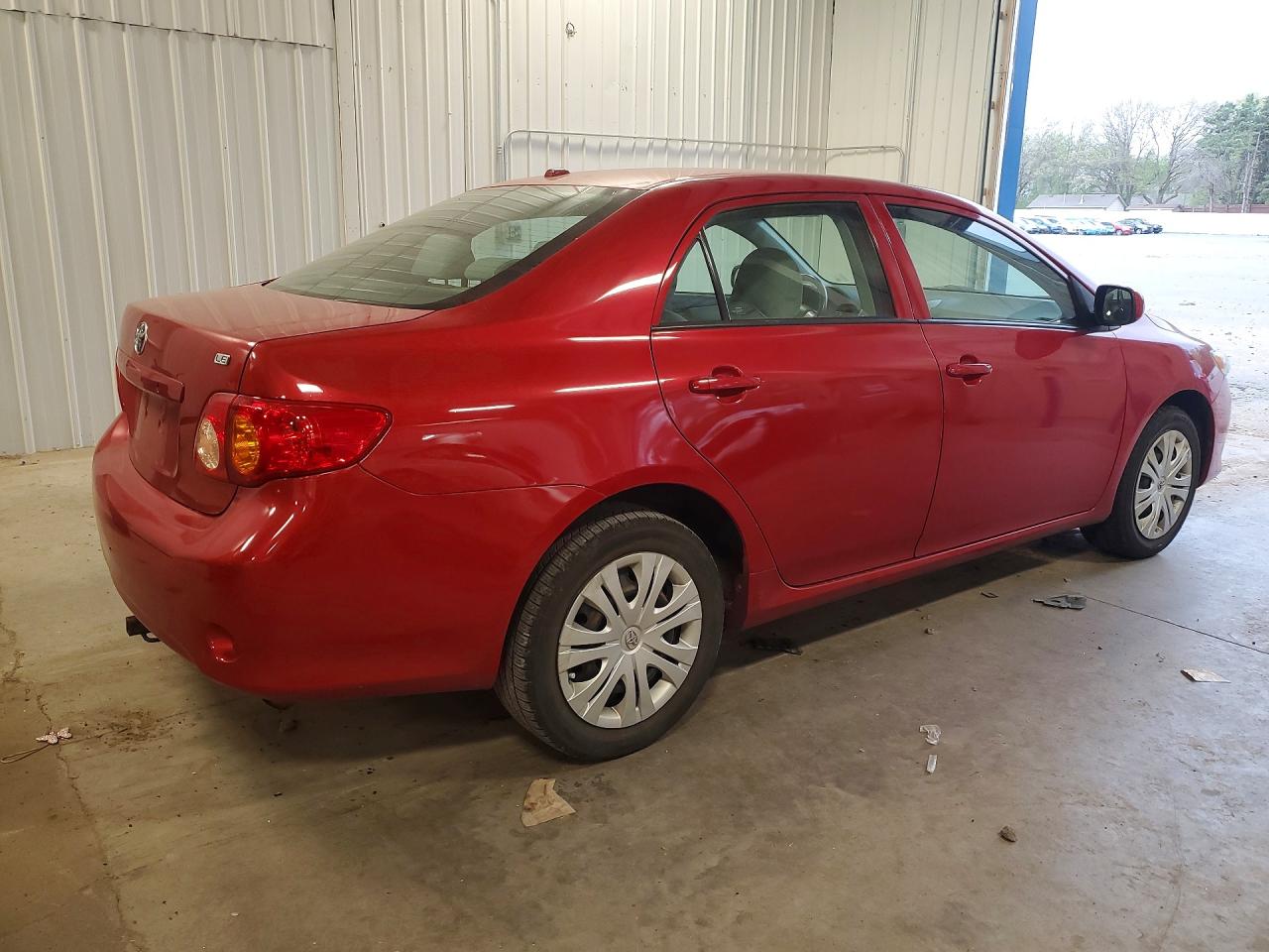 2010 Toyota Corolla Le Красный vin: 1NXBU4EE2AZ371563