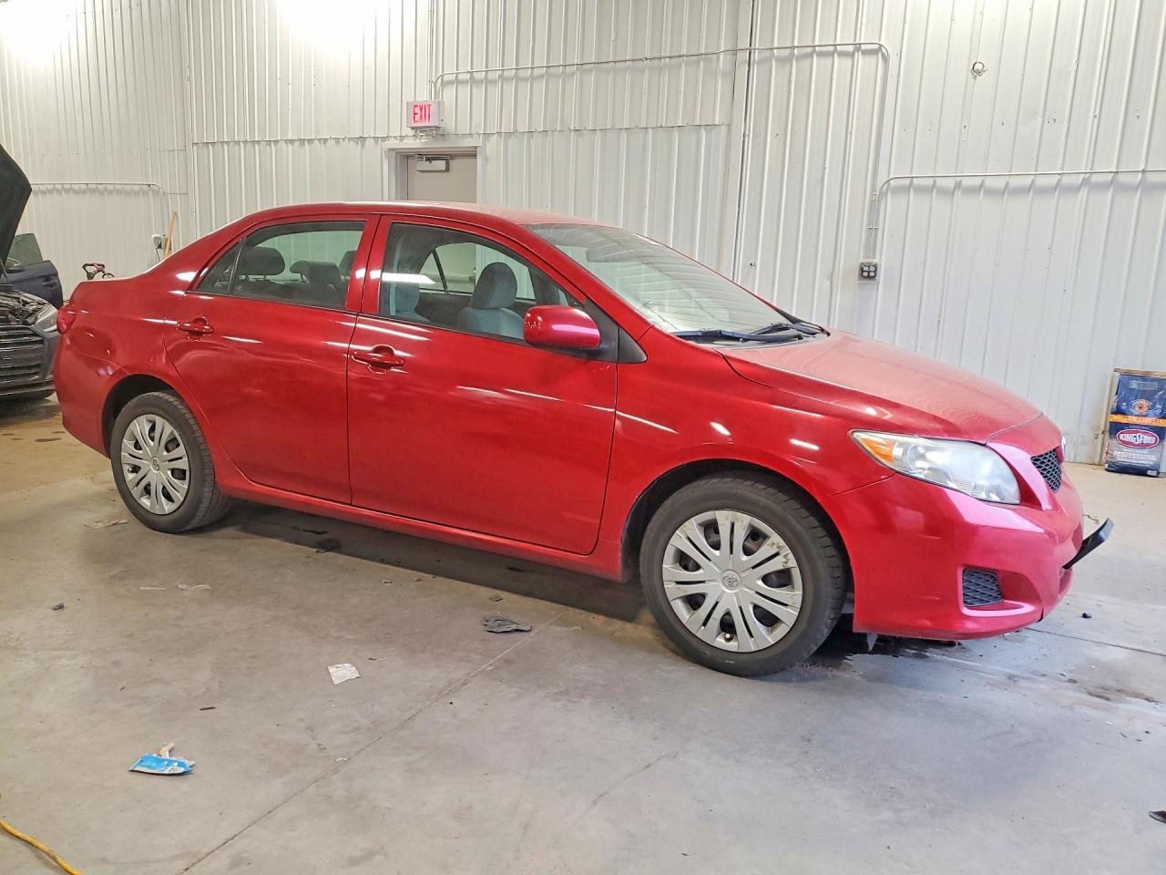 2010 Toyota Corolla Le Красный vin: 1NXBU4EE2AZ371563
