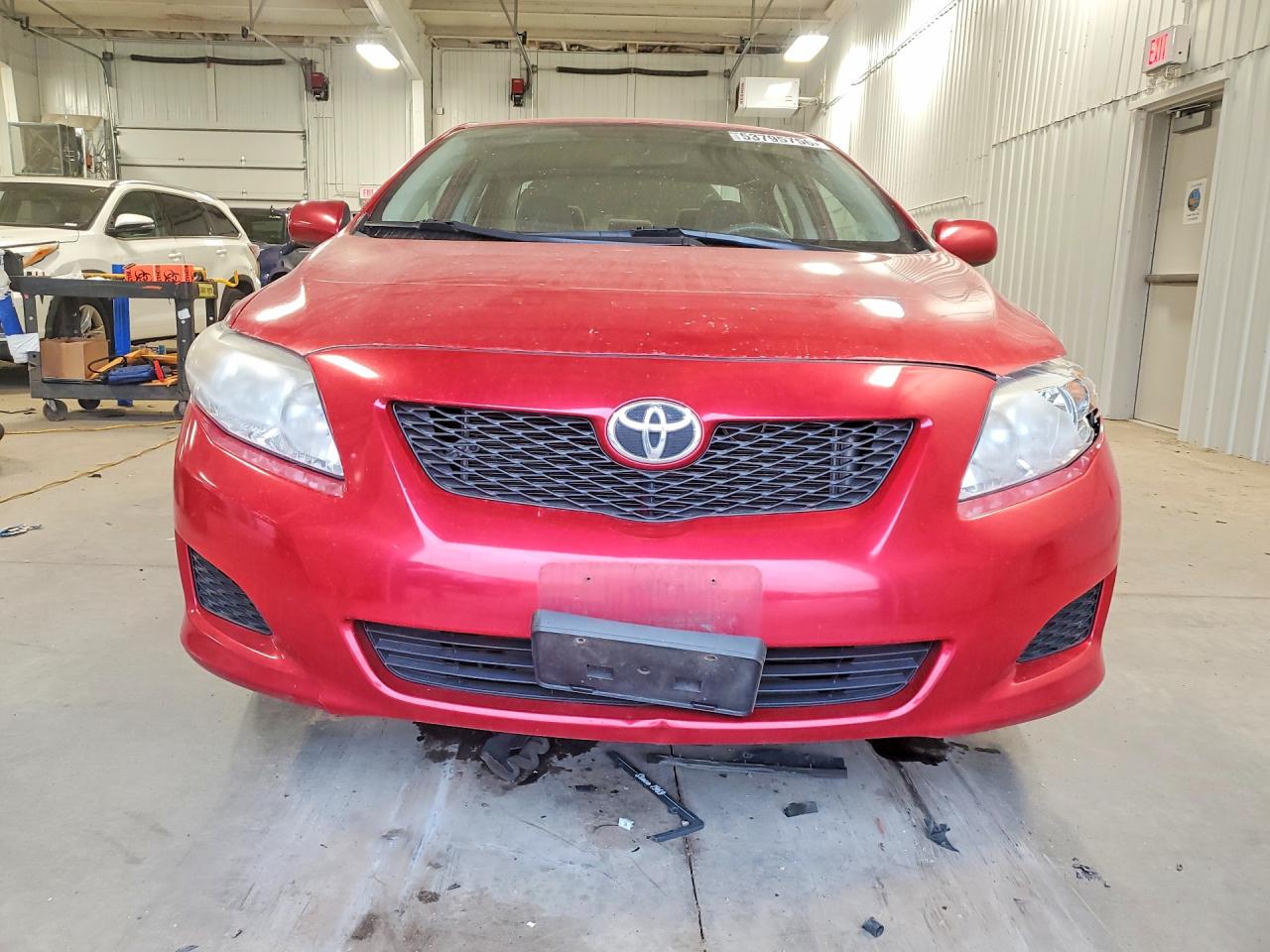 2010 Toyota Corolla Le Красный vin: 1NXBU4EE2AZ371563