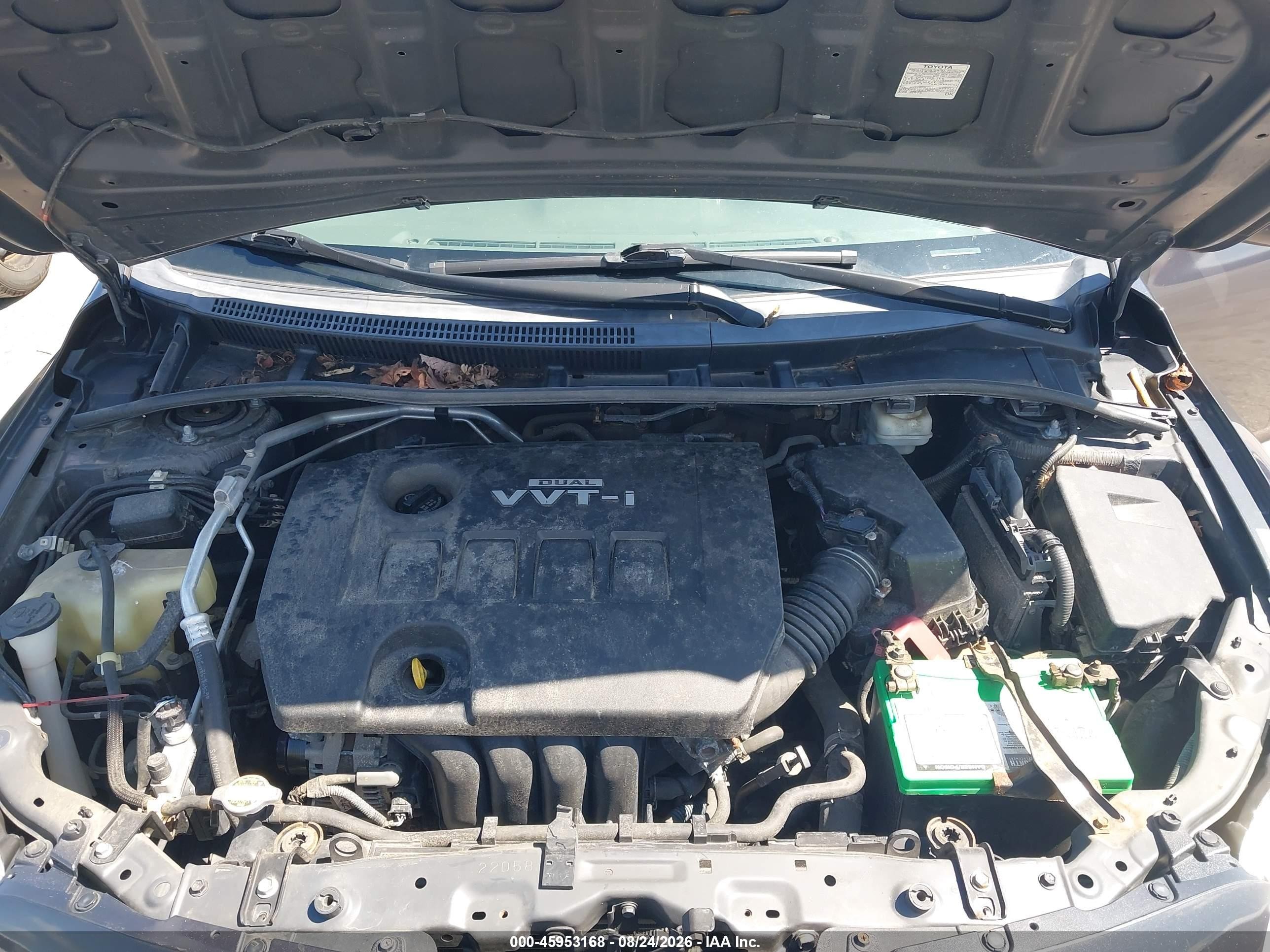 2010 Toyota Corolla Le Gray vin: 1NXBU4EE2AZ372745