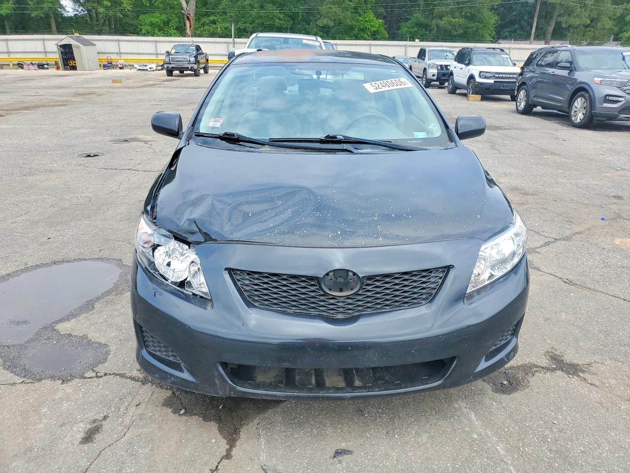 2010 Toyota Corolla Le Черный vin: 1NXBU4EE2AZ379078