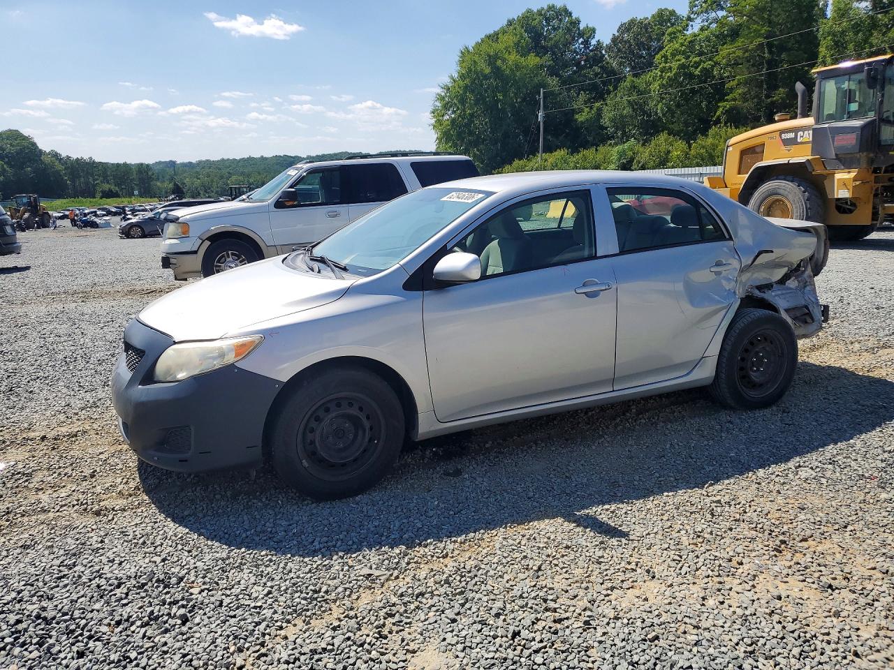 2010 Toyota Corolla Le Silver vin: 1NXBU4EE2AZ382241
