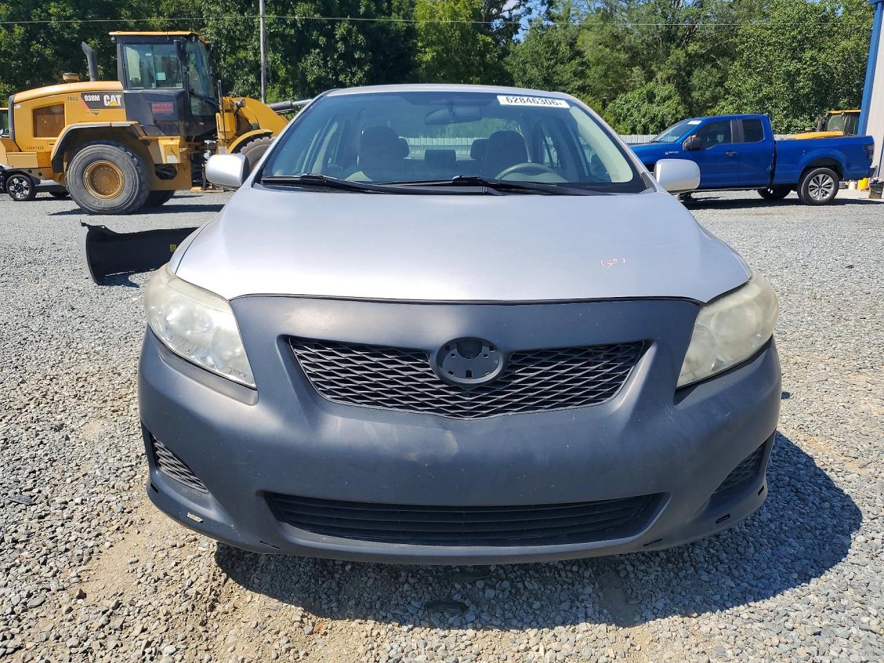 2010 Toyota Corolla Le Silver vin: 1NXBU4EE2AZ382241