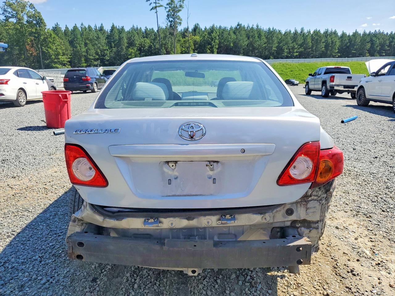 2010 Toyota Corolla Le Silver vin: 1NXBU4EE2AZ382241