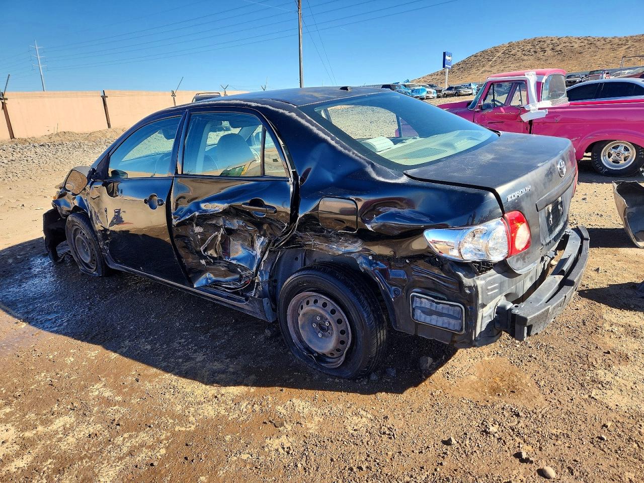 2010 Toyota Corolla Le Black vin: 1NXBU4EE3AZ167564