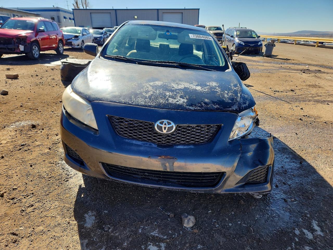 2010 Toyota Corolla Le Black vin: 1NXBU4EE3AZ167564