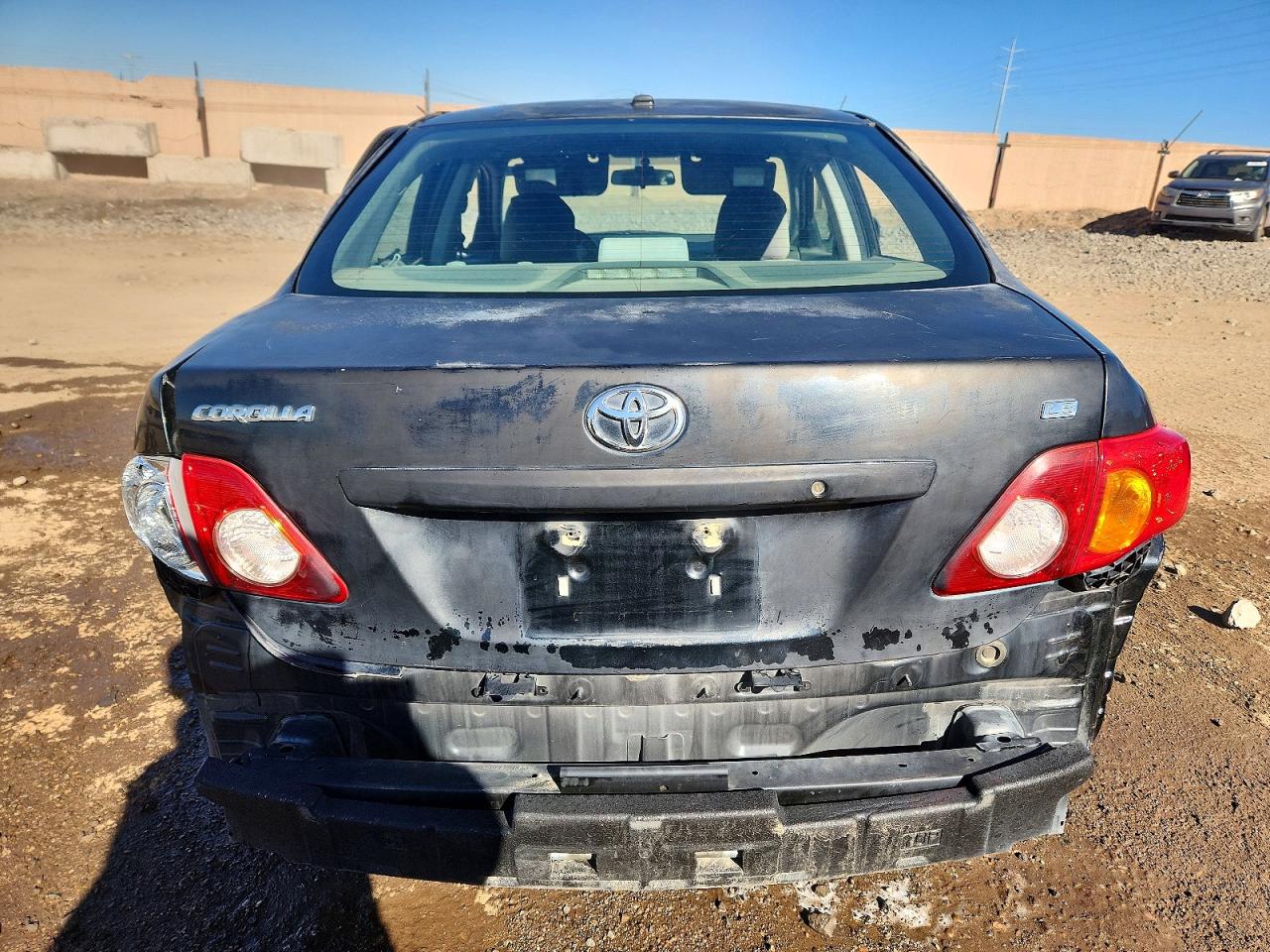 2010 Toyota Corolla Le Black vin: 1NXBU4EE3AZ167564