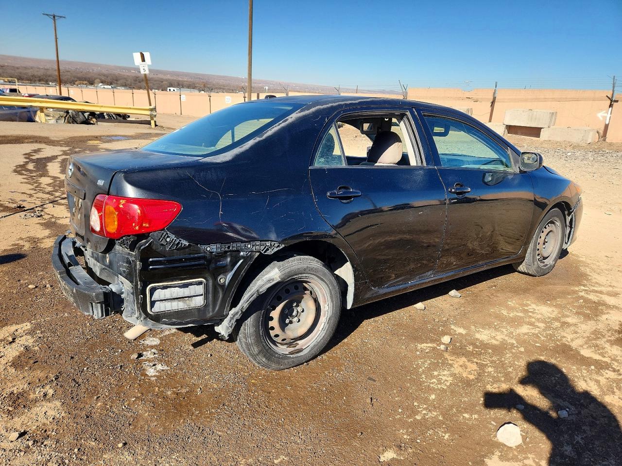 2010 Toyota Corolla Le Black vin: 1NXBU4EE3AZ167564